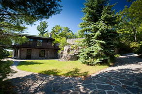 Exterior of Games Pavilion - Country homes for sale and luxury real estate including horse farms and property in the Caledon and King City areas near Toronto